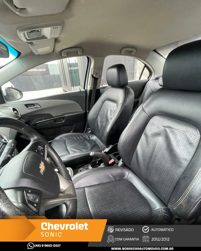 Chevrolet Sonic Sedan LTZ 1.6 Flex AT 2012