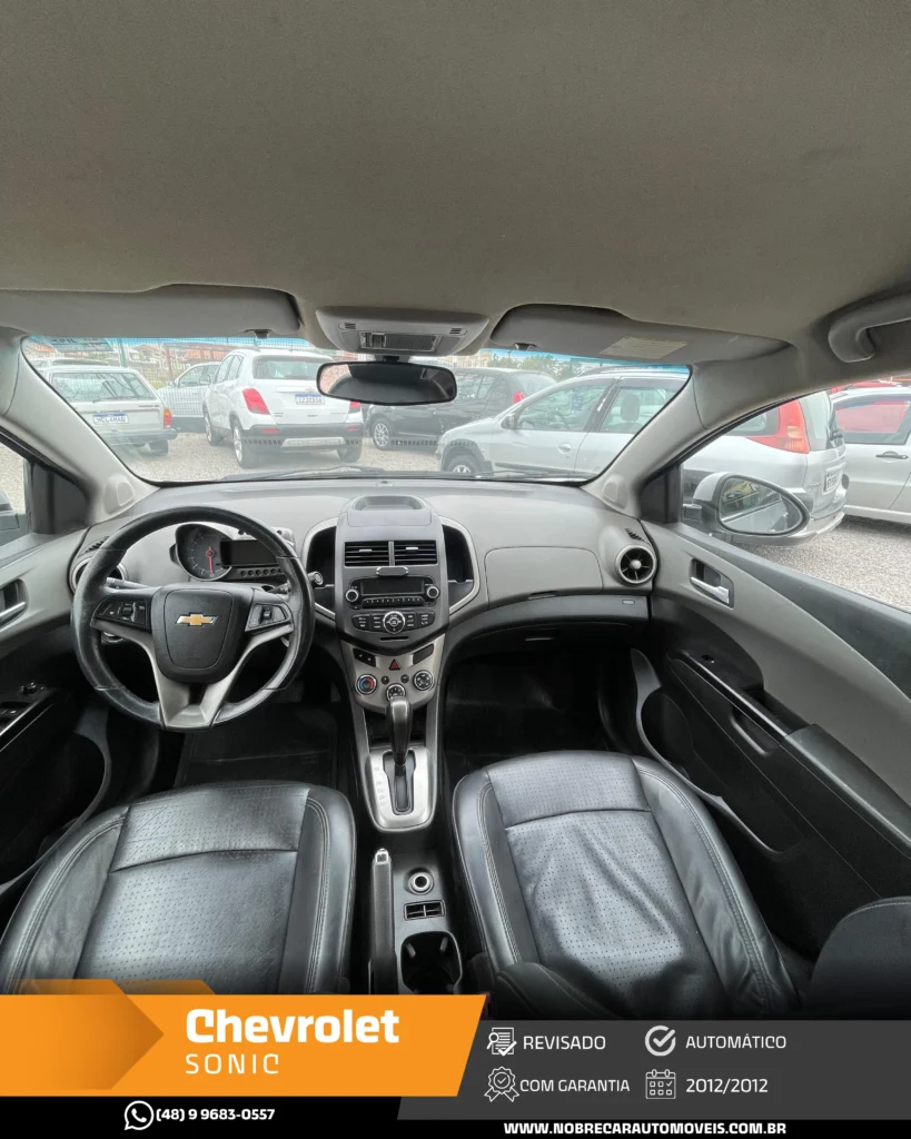 Chevrolet Sonic Sedan LTZ 1.6 Flex AT 2012