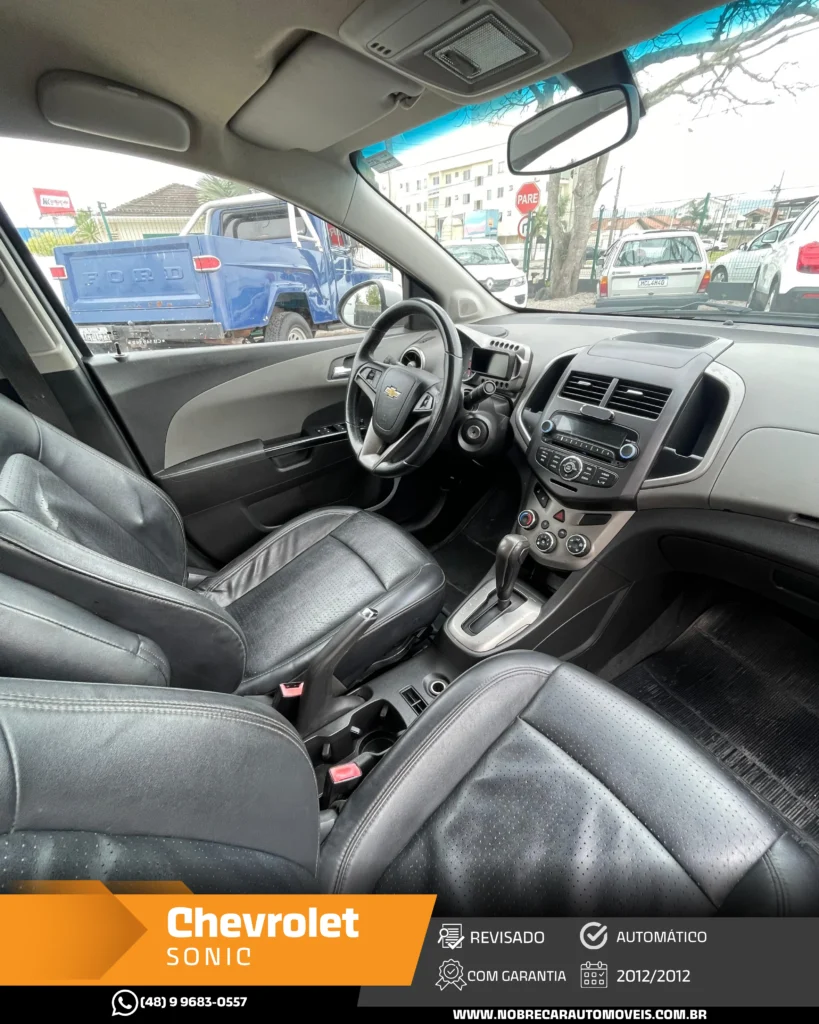Chevrolet Sonic Sedan LTZ 1.6 Flex AT 2012