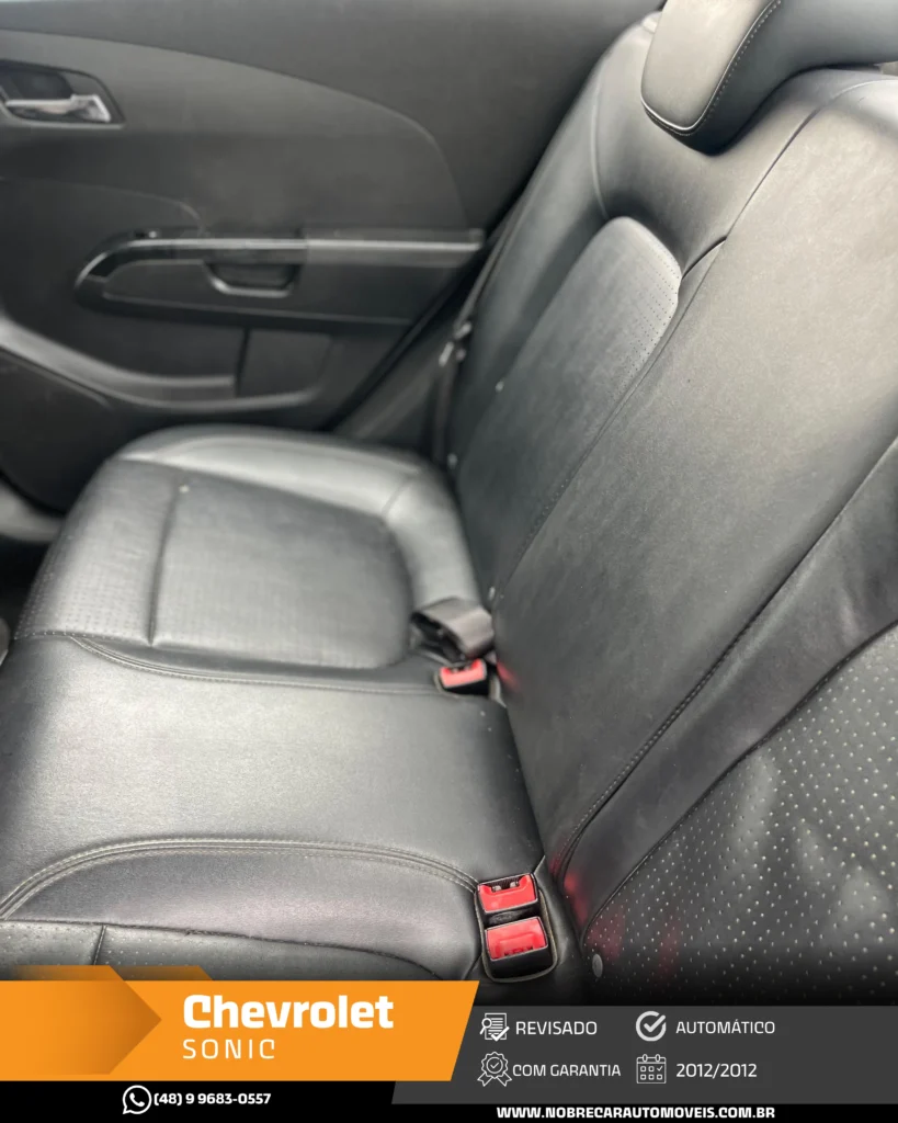 Chevrolet Sonic Sedan LTZ 1.6 Flex AT 2012