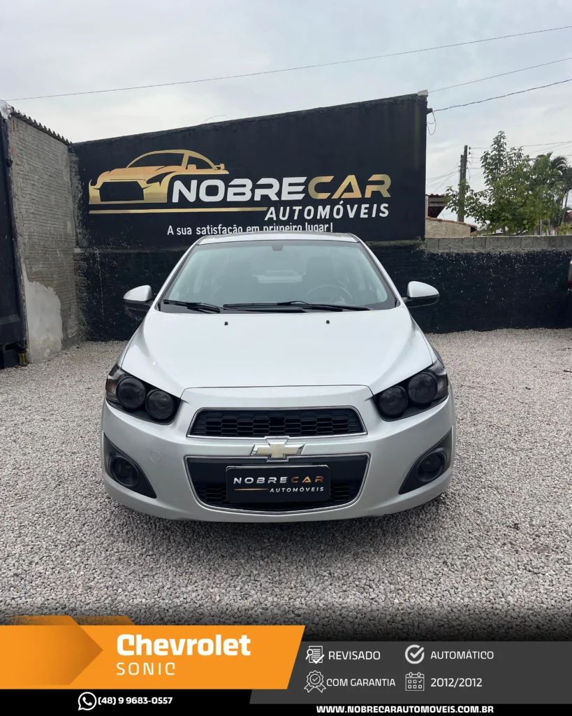 Chevrolet Sonic Sedan LTZ 1.6 Flex AT 2012