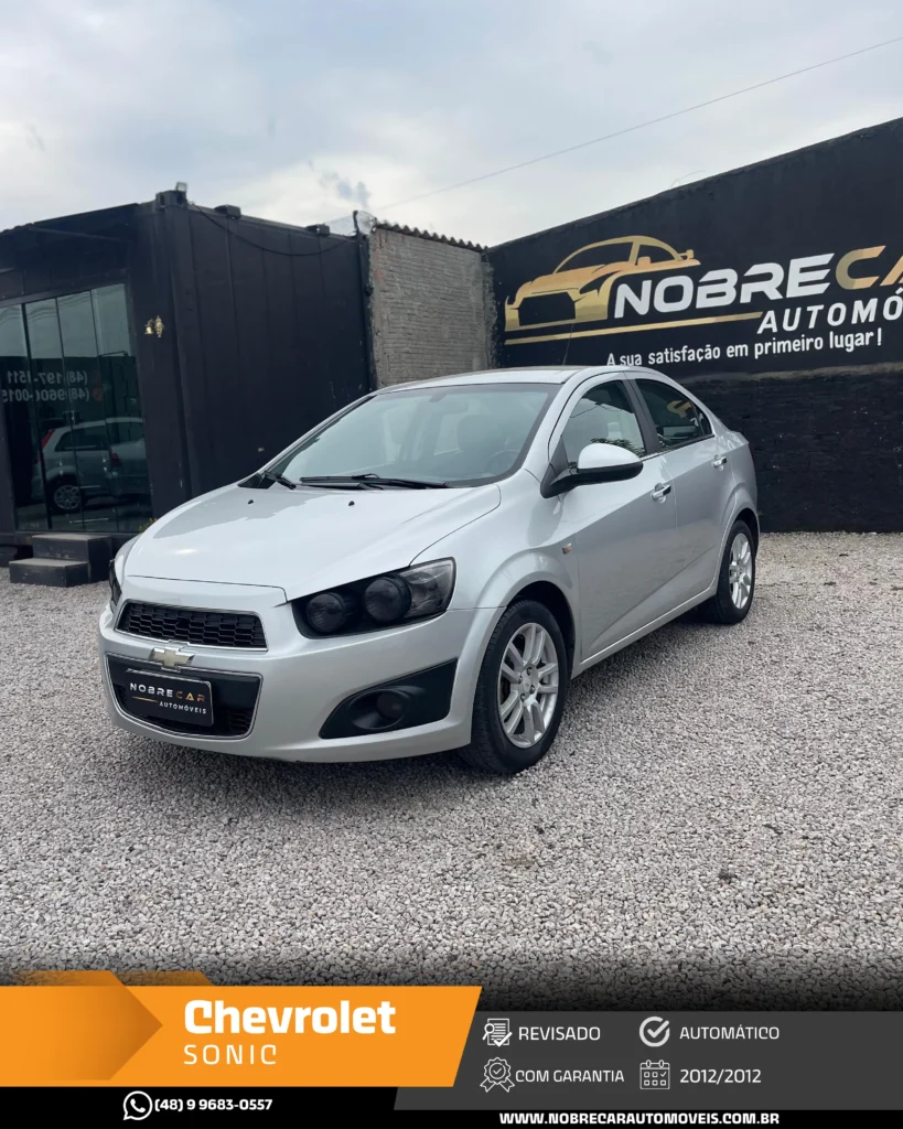 Chevrolet Sonic Sedan LTZ 1.6 Flex AT 2012
