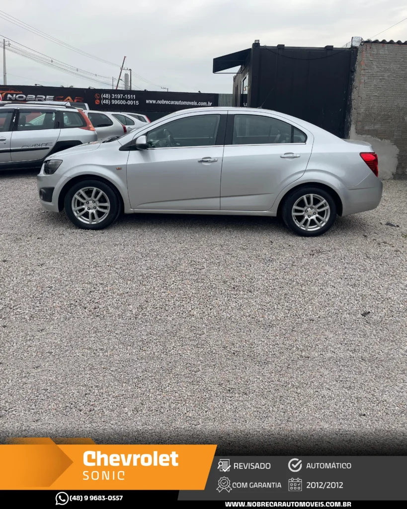 Chevrolet Sonic Sedan LTZ 1.6 Flex AT 2012