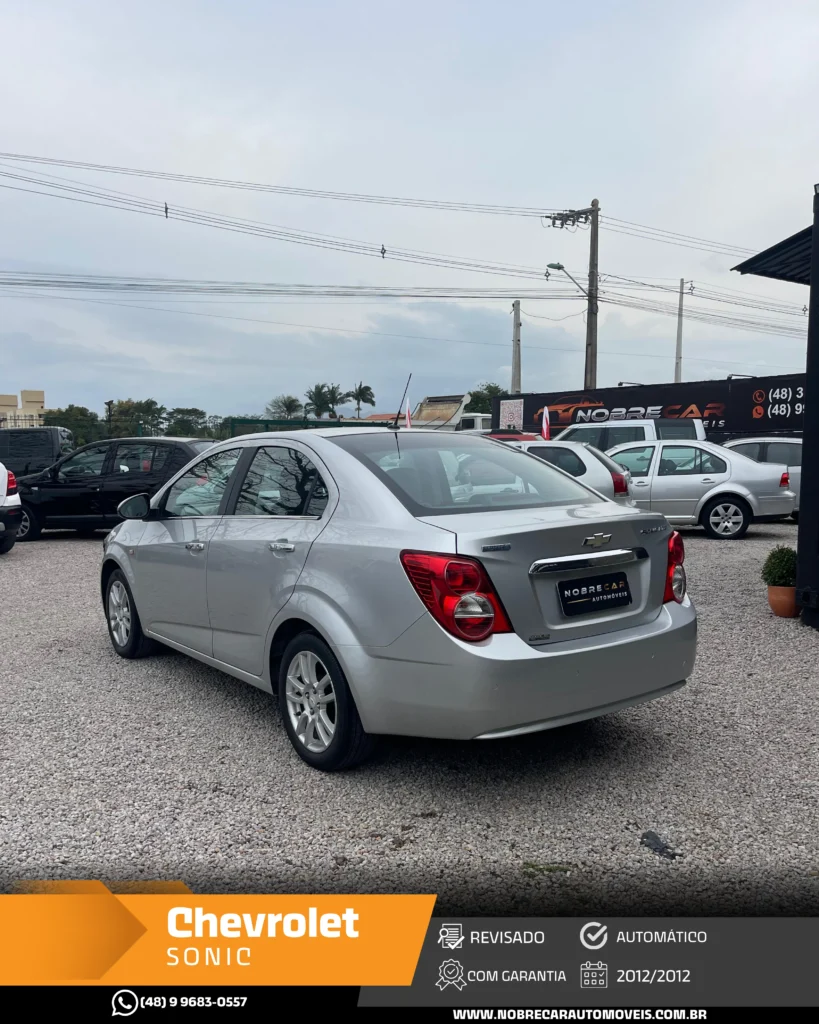 Chevrolet Sonic Sedan LTZ 1.6 Flex AT 2012