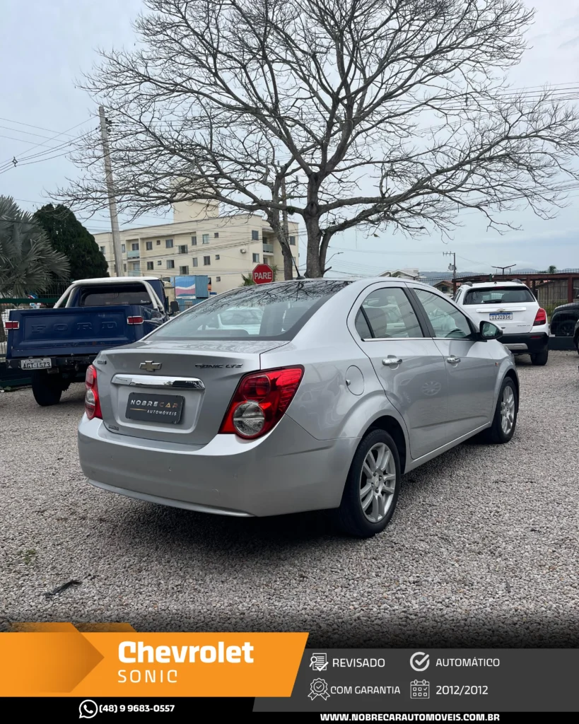 Chevrolet Sonic Sedan LTZ 1.6 Flex AT 2012