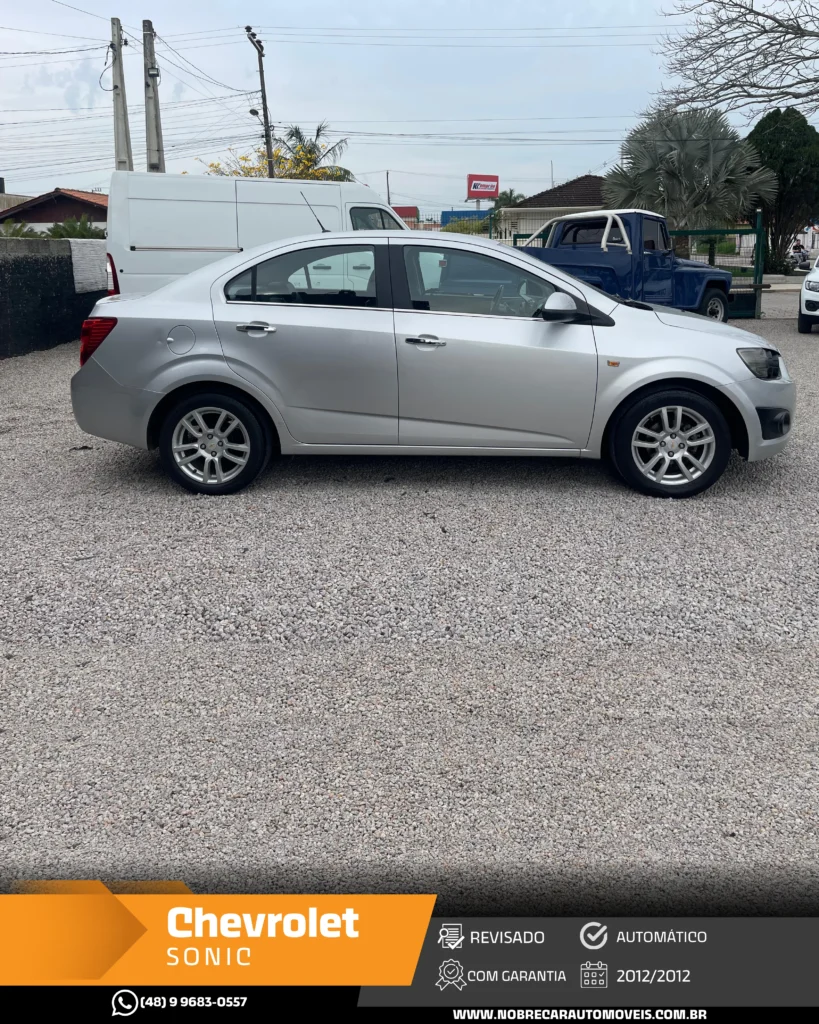 Chevrolet Sonic Sedan LTZ 1.6 Flex AT 2012