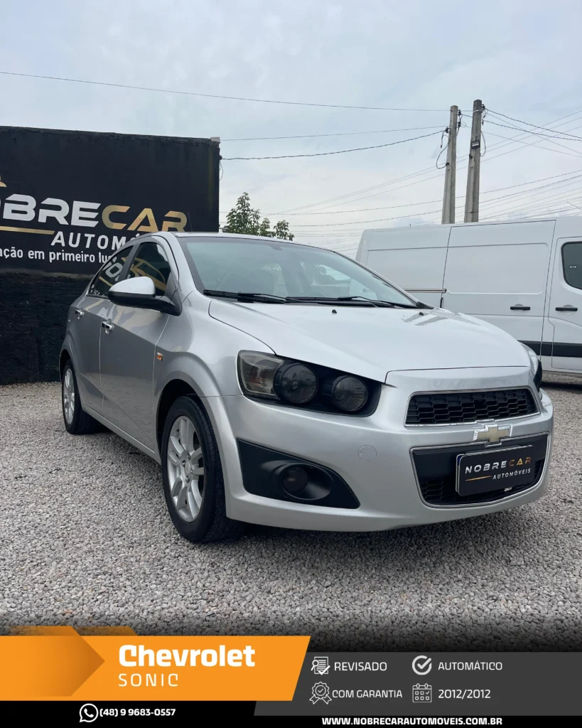 Chevrolet Sonic Sedan LTZ 1.6 Flex AT 2012