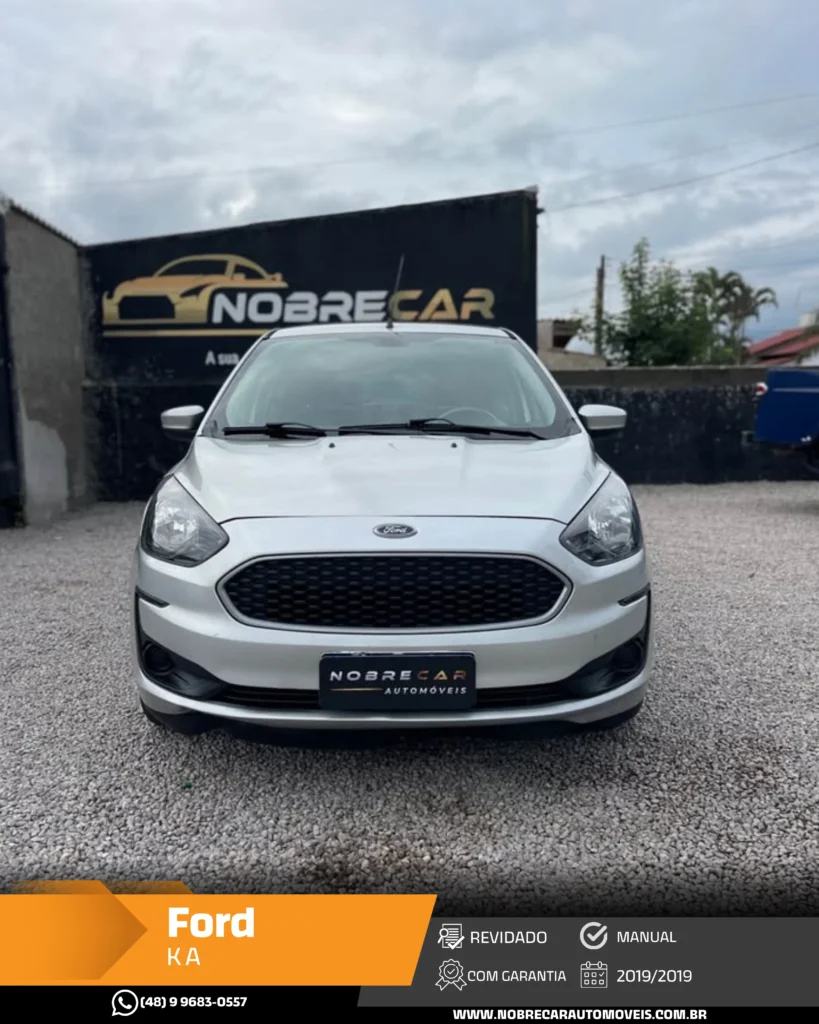 Ford Ka 1.0 12v Flex 2019