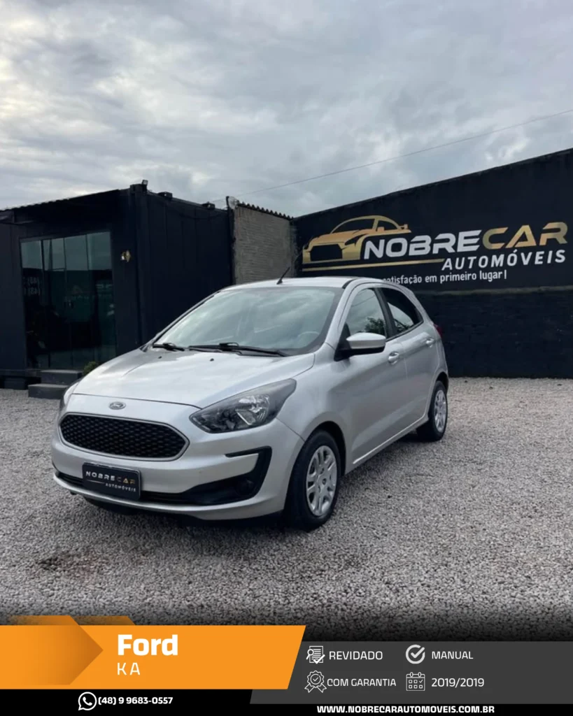 Ford Ka 1.0 12v Flex 2019