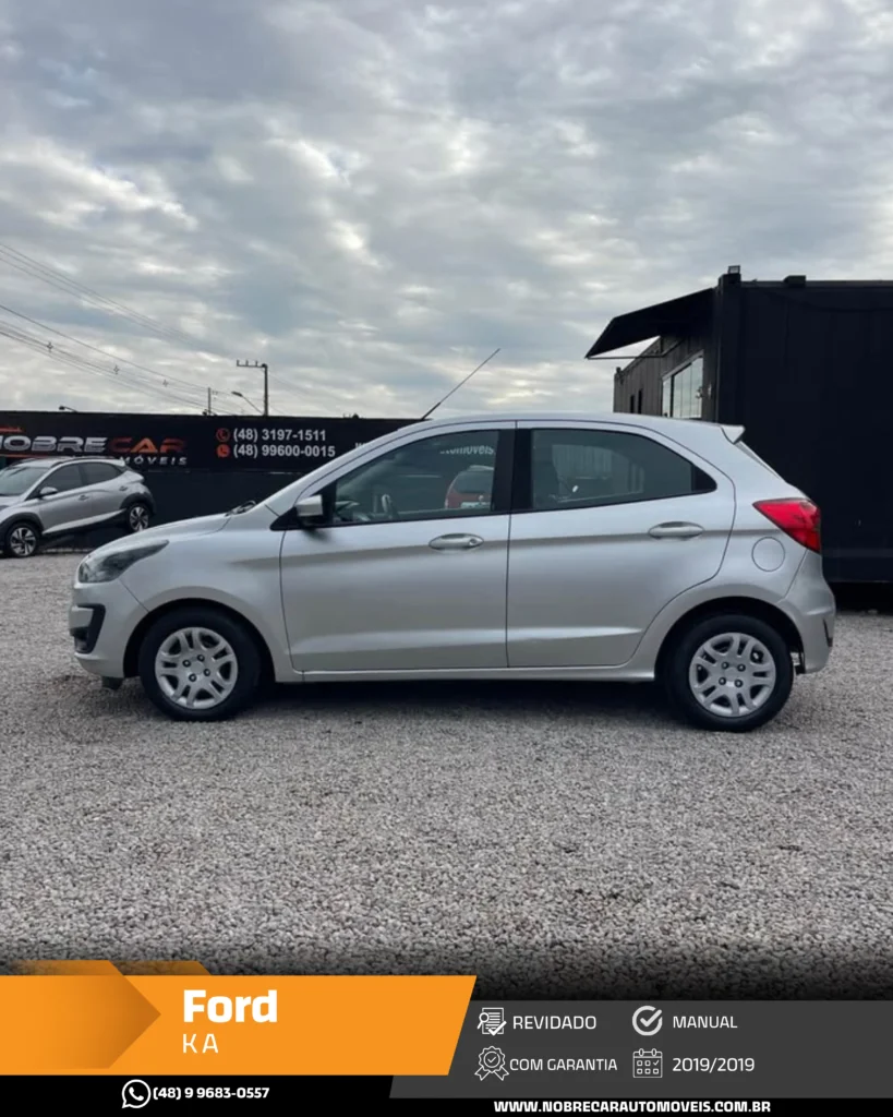Ford Ka 1.0 12v Flex 2019