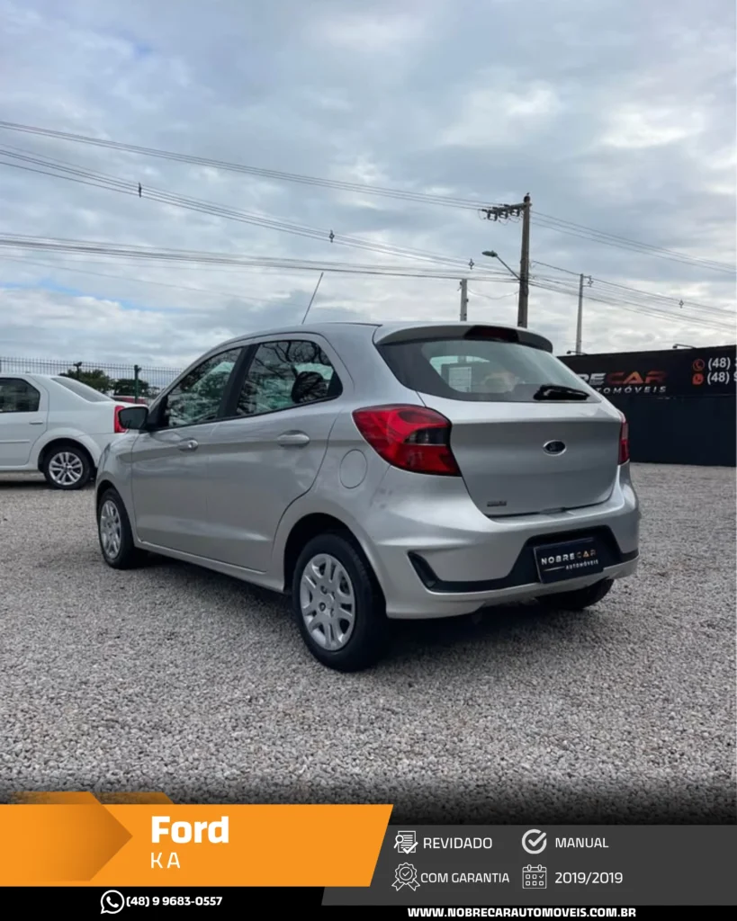 Ford Ka 1.0 12v Flex 2019