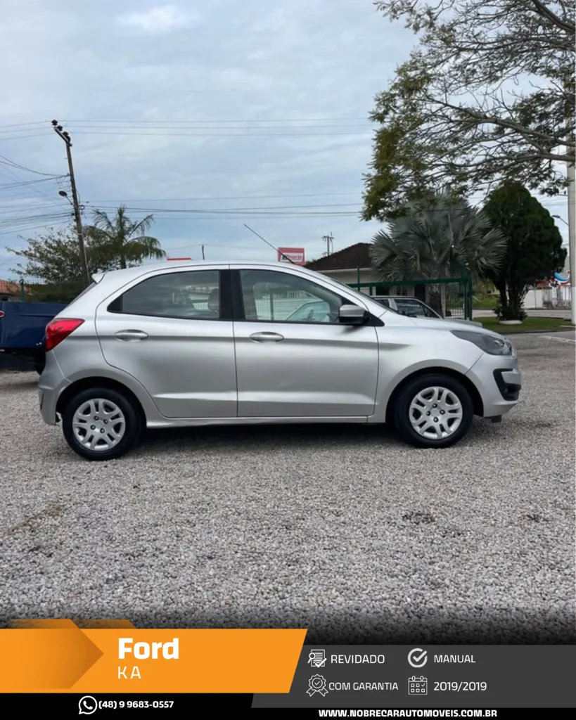 Ford Ka 1.0 12v Flex 2019
