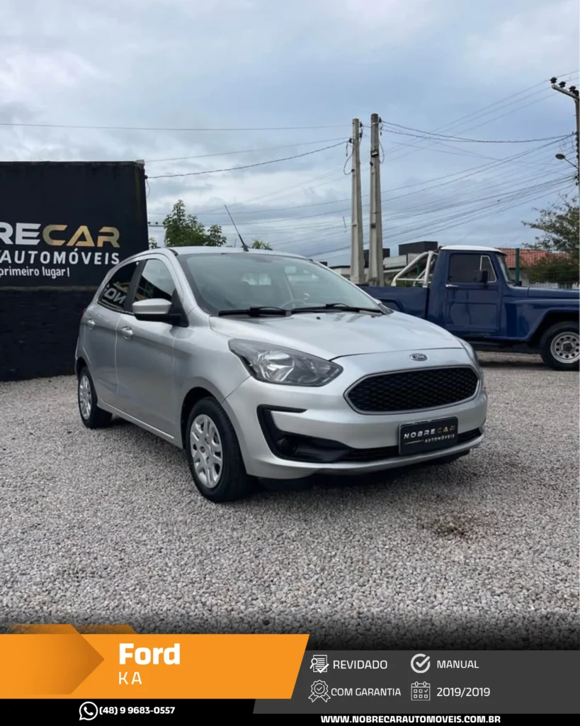 Ford Ka 1.0 12v Flex 2019