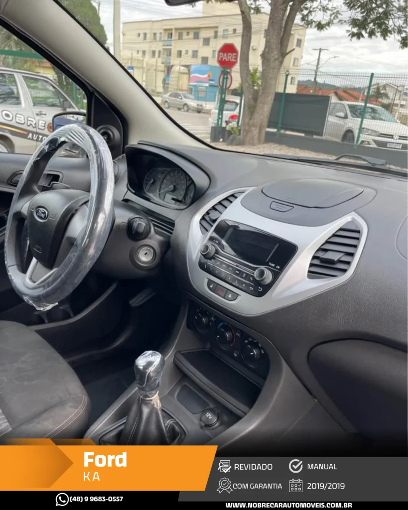 Ford Ka 1.0 12v Flex 2019