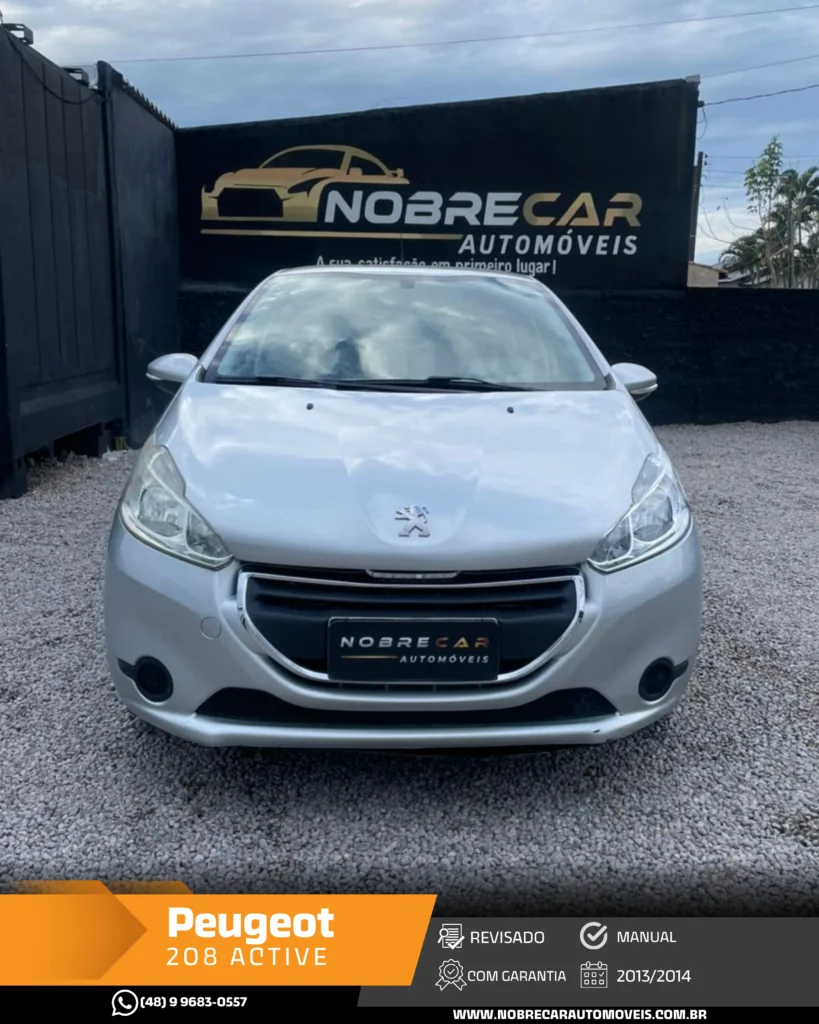 Peugeot 208 Active 1.5 Flex 2014
