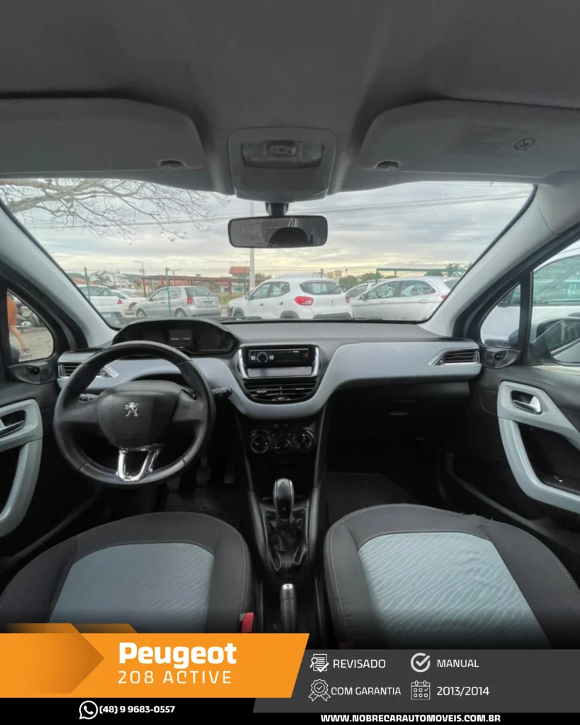 Peugeot 208 Active 1.5 Flex 2014