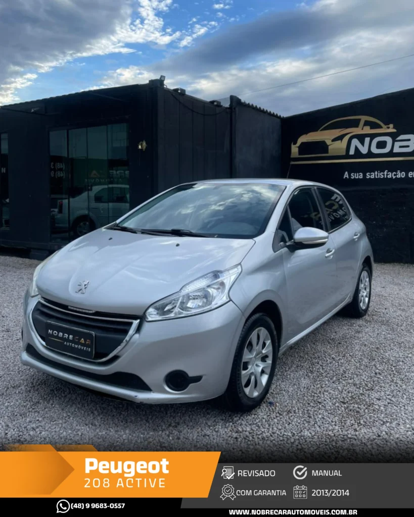 Peugeot 208 Active 1.5 Flex 2014