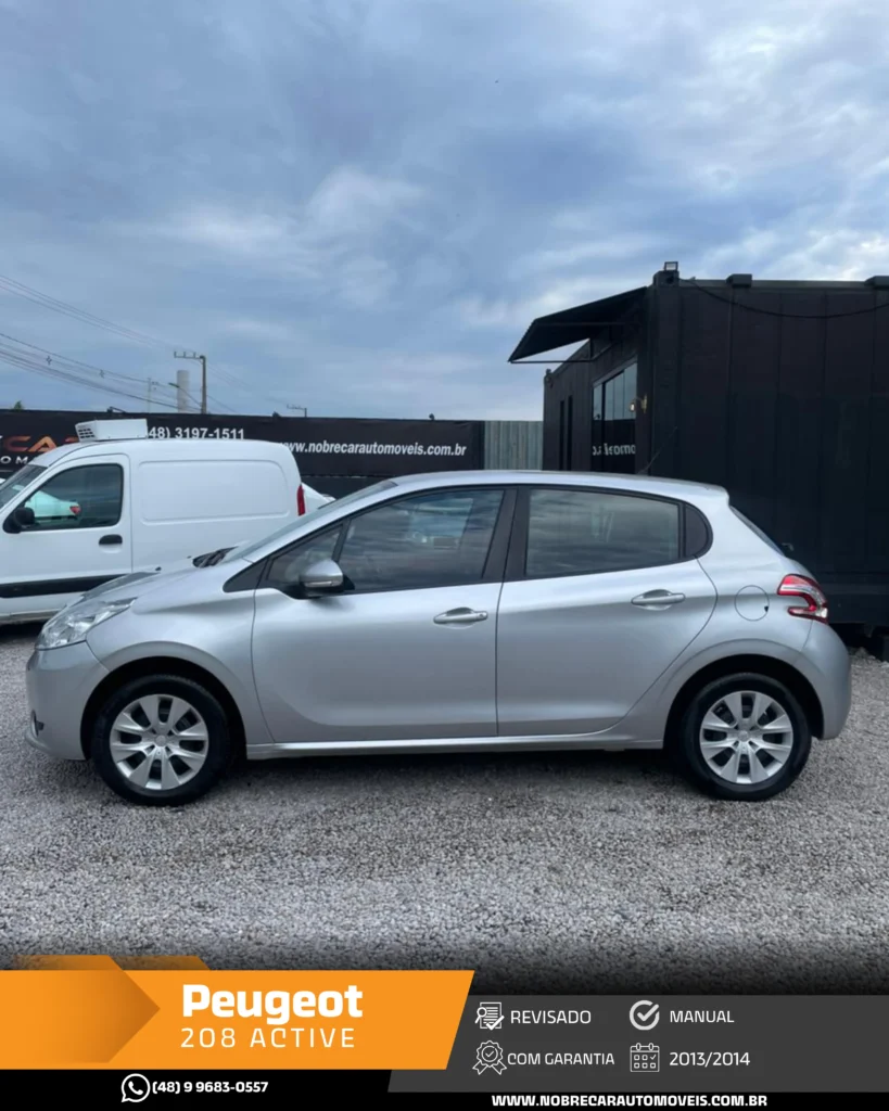 Peugeot 208 Active 1.5 Flex 2014