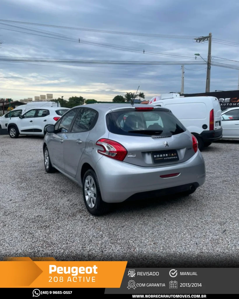 Peugeot 208 Active 1.5 Flex 2014