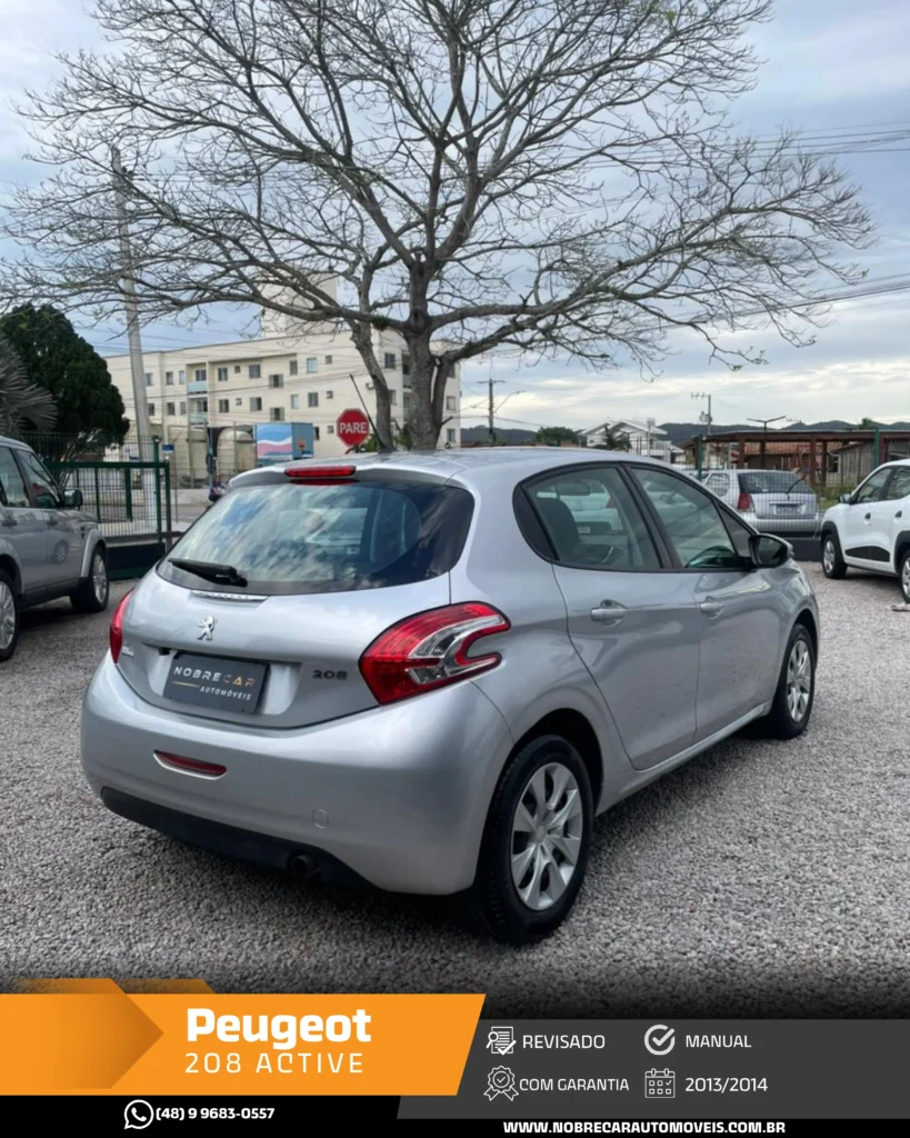 Peugeot 208 Active 1.5 Flex 2014