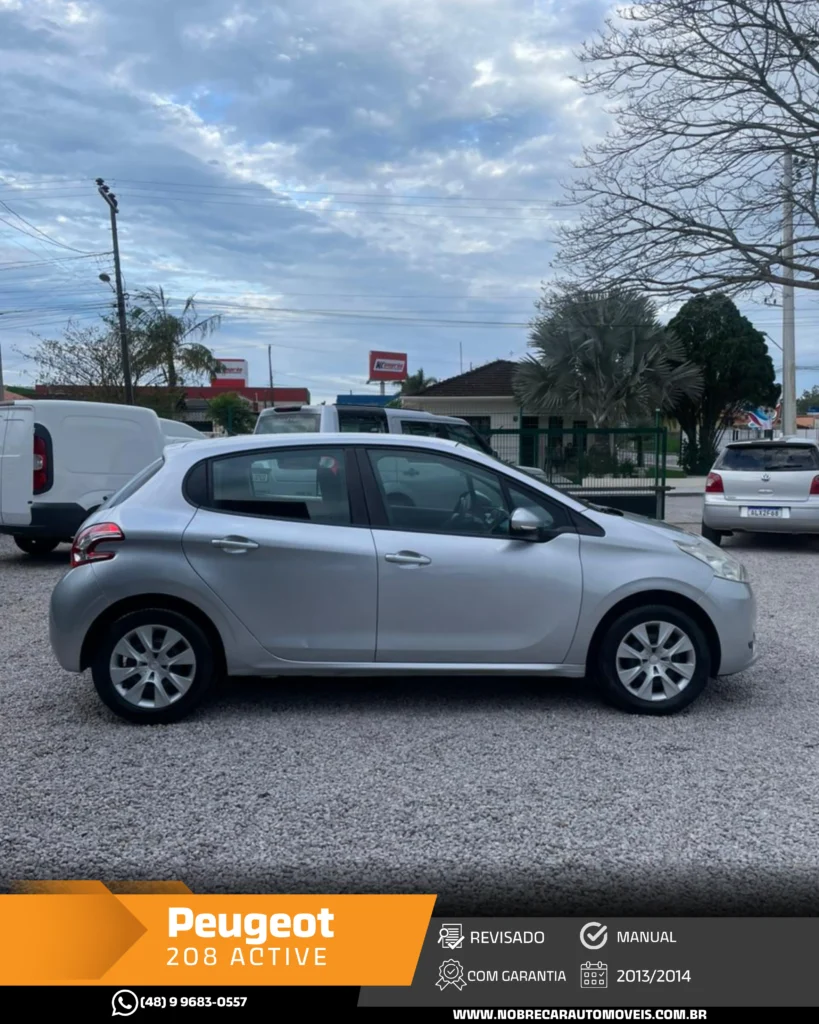 Peugeot 208 Active 1.5 Flex 2014