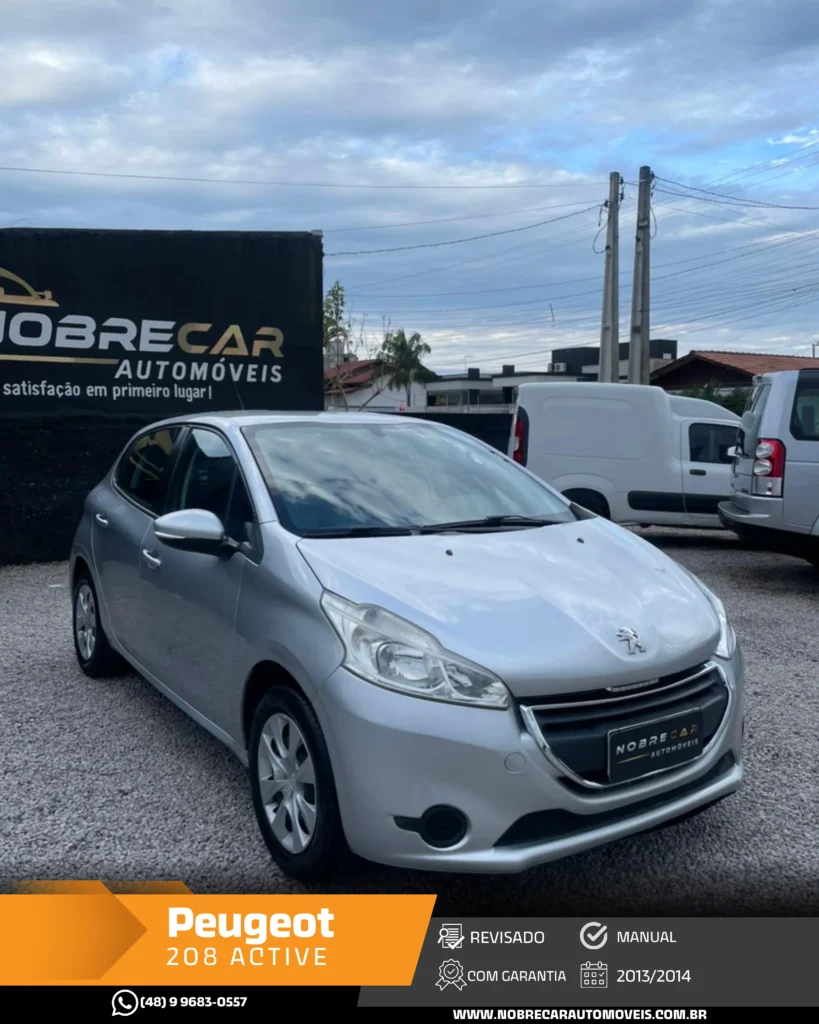 Peugeot 208 Active 1.5 Flex 2014