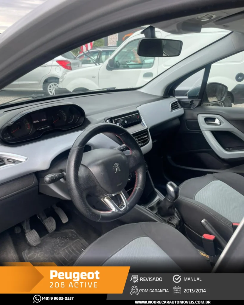 Peugeot 208 Active 1.5 Flex 2014