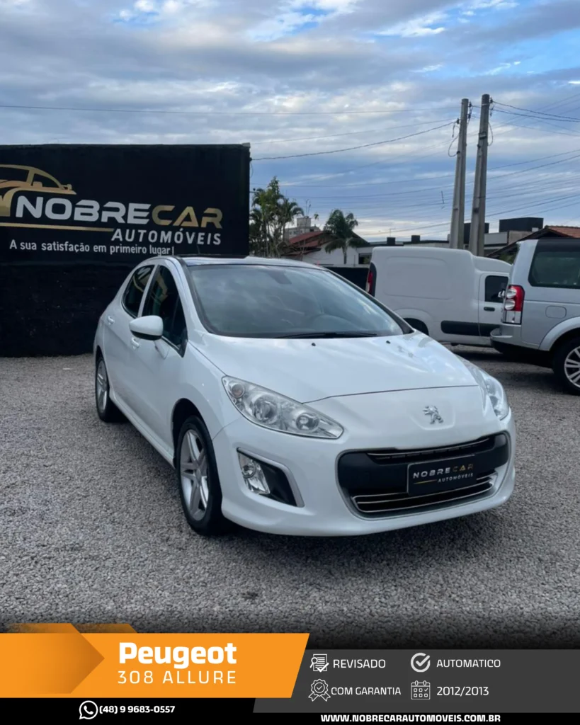 Peugeot 308 Allure 2.0 AT 2013