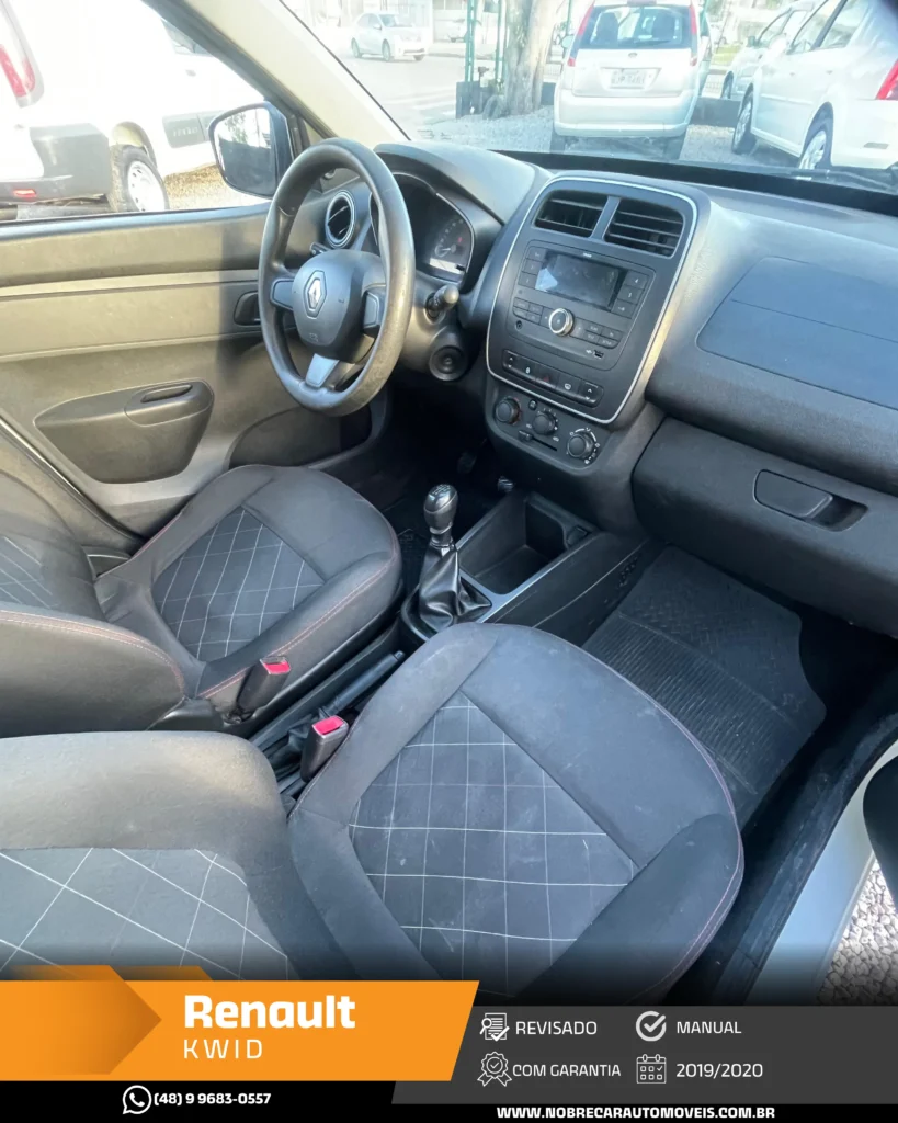 Renault Kwid 1.0 12V Flex 2019