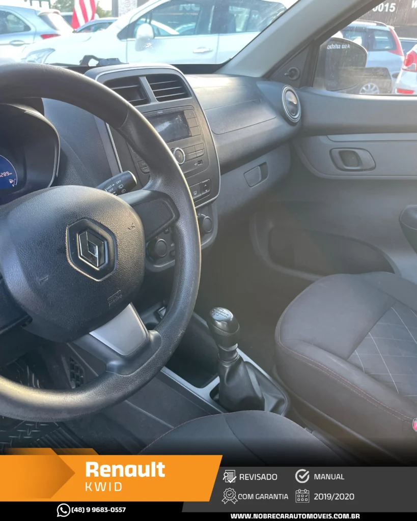 Renault Kwid 1.0 12V Flex 2019
