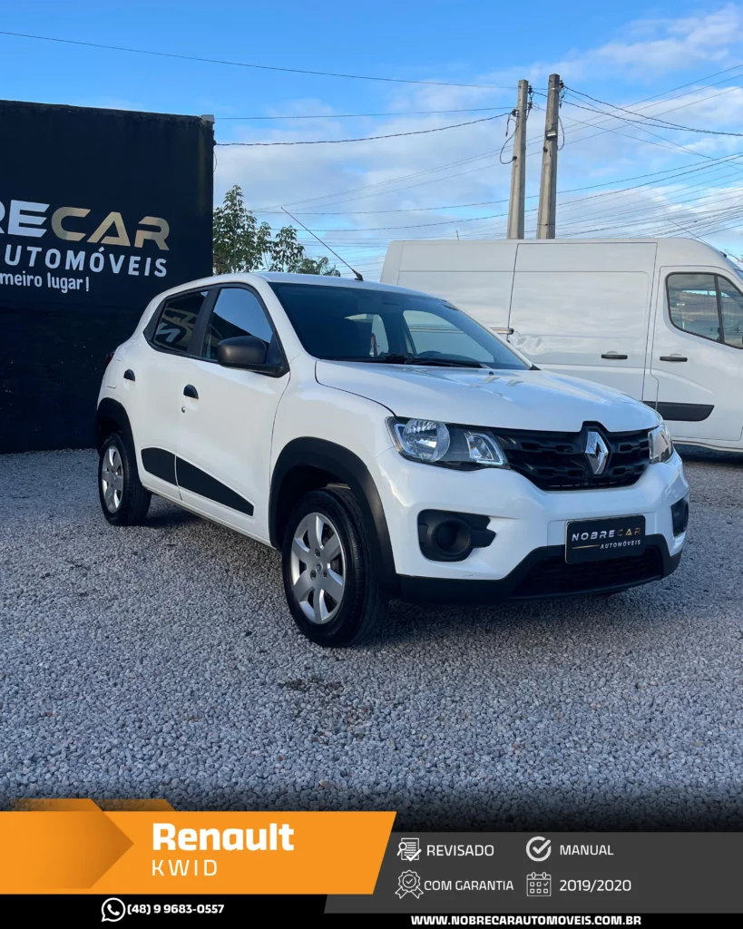 Renault Kwid 1.0 12V Flex 2019