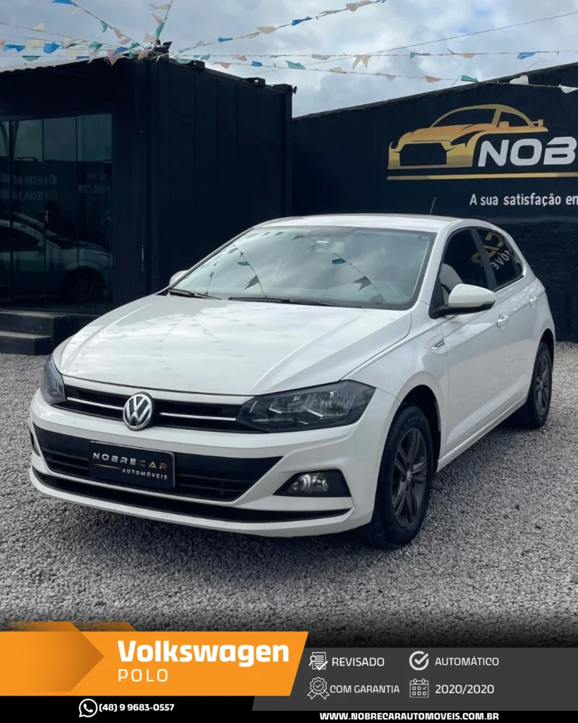 Volkswagem Polo Comfortline TSI 1.0 12V Flex 2020