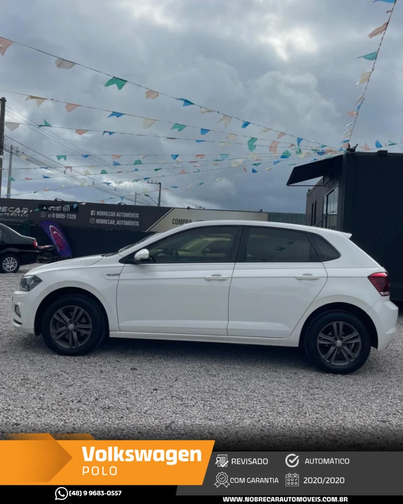 Volkswagem Polo Comfortline TSI 1.0 12V Flex 2020