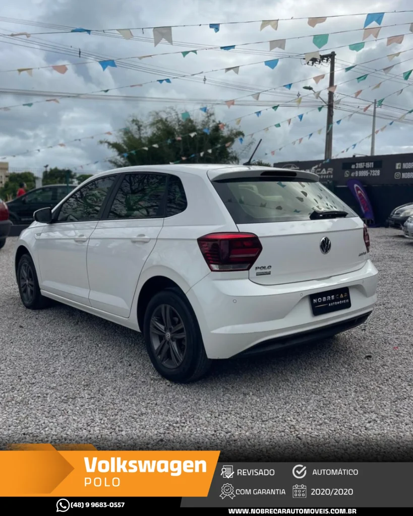 Volkswagem Polo Comfortline TSI 1.0 12V Flex 2020