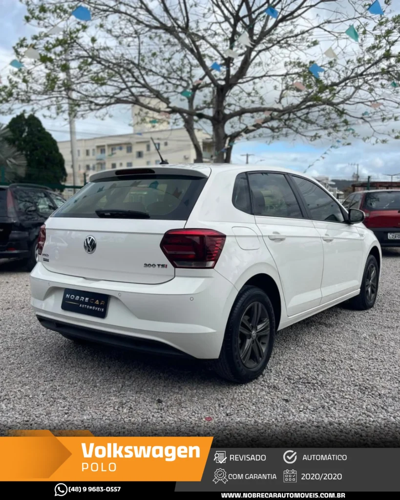 Volkswagem Polo Comfortline TSI 1.0 12V Flex 2020