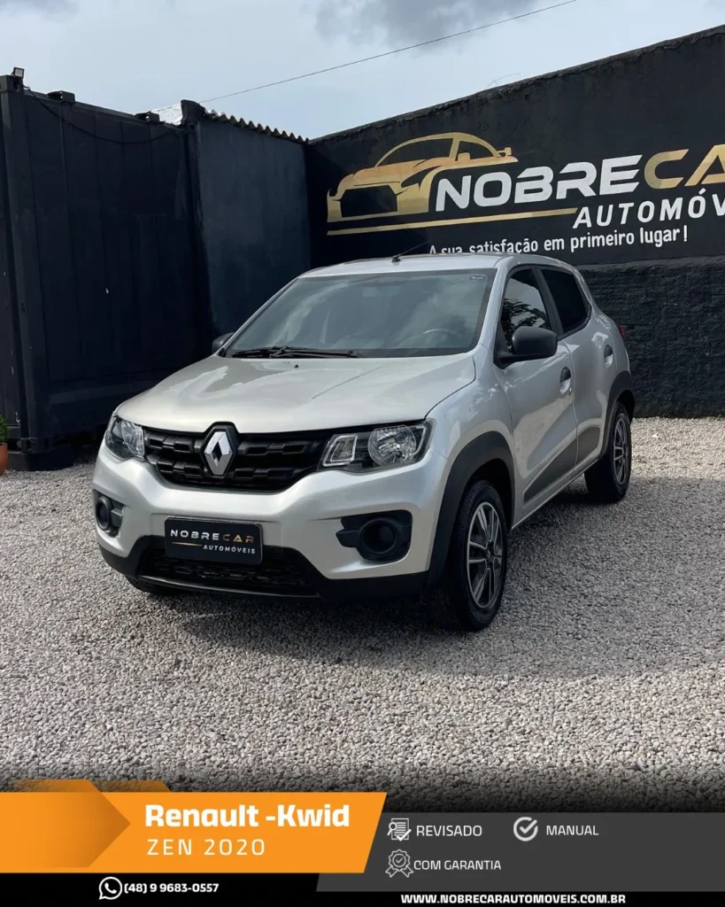 Renault Kwid 1.0 12V Flex 2020