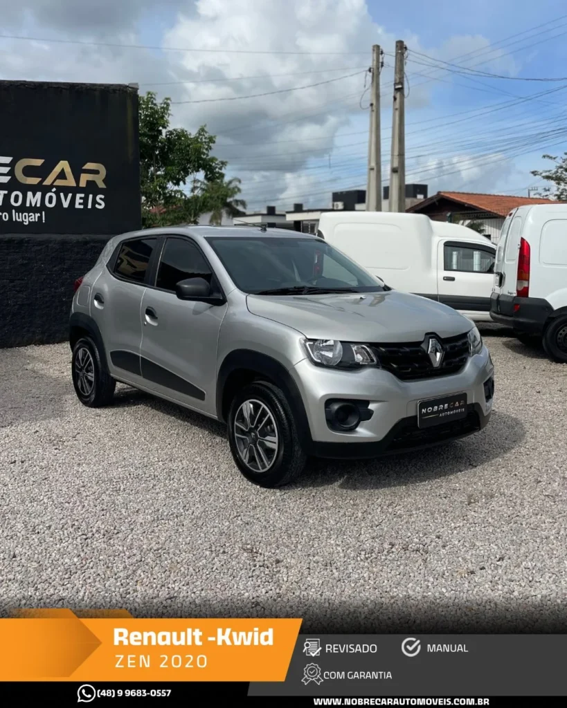 Renault Kwid 1.0 12V Flex 2020